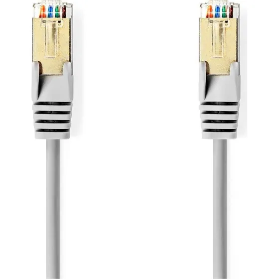 CAT5e netværkskabel 2,00 m grå SF/UTP