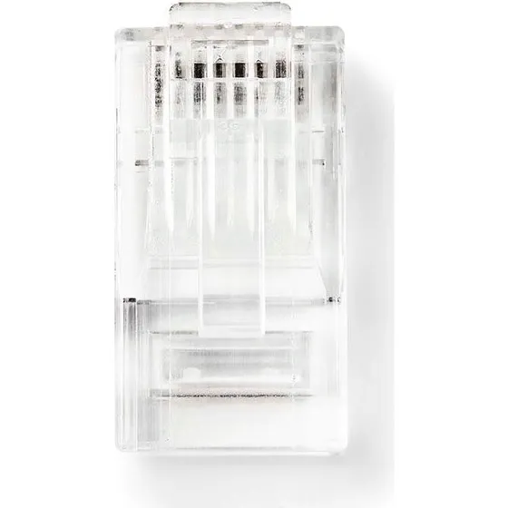 Nedis RJ45 Netværksstik - Transparent - 10 stk.