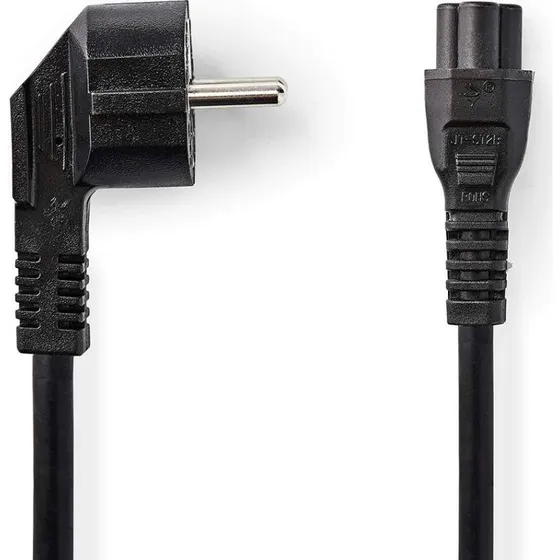 Nedis Strømkabel CEE 7/7 til IEC C5, 2 m, vinklet, 10 A