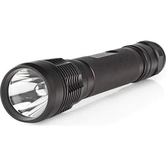 Nedis LED lommelygte 10W 500lm vandtæt, sort