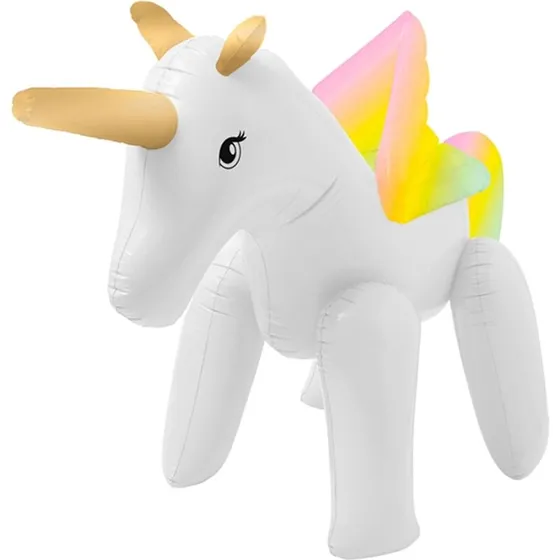 SunnyLife Oppustelig Kæmpe Sprinkler Enhjørning 150x80x200 cm