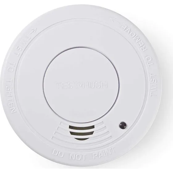Nedis DTCTS30WT Røgalarm, 85 dB, Hvid, 1 År Batterilevetid