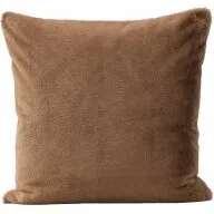 Thea Pudeovertrk - Brun, bldt pelslook med skjult lynls