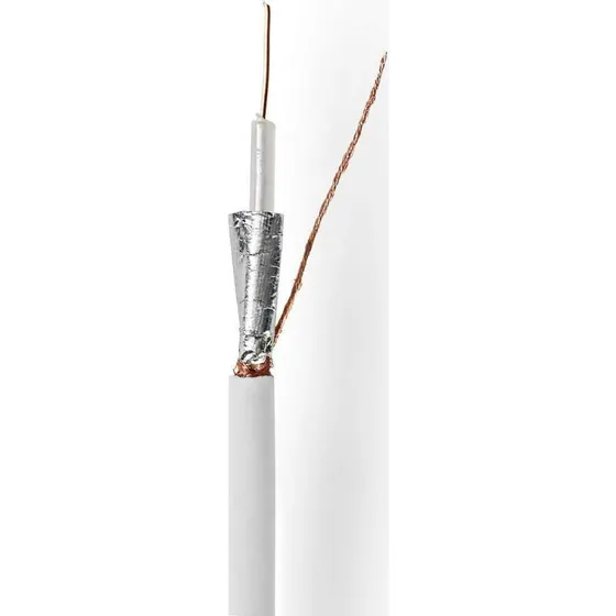 ECA RG59U Coax Kabel 100m Hvid