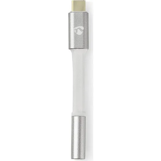 Nedis USB-C til 3.5 mm Headphone Adapter, 8 cm, Guldplateret, Aluminium
