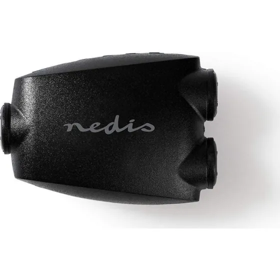 Nedis TosLink Adapter 1x til 2x Toslink, Sort