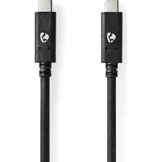Nedis USB-C 3.2 Gen 2 100W 1m Nikkelplateret 4K@60Hz