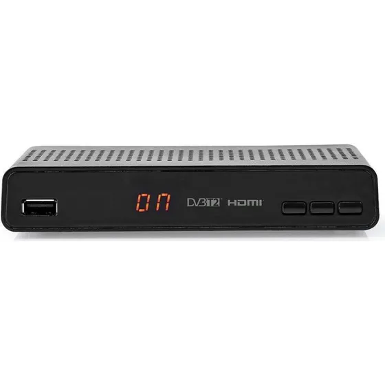 Nedis DVB-T2 Modtager H.265 | 1000 Kanaler | Full HD