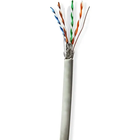 Nedis CCBG8524GY305S CAT6 S/FTP Netværkskabel 305 m Grå