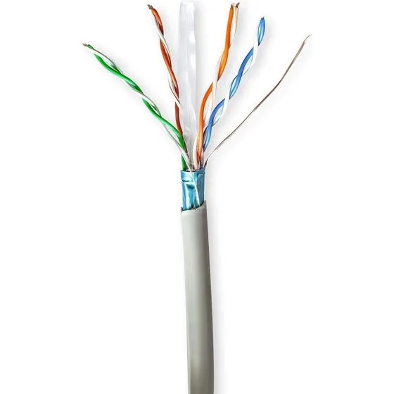 Nedis CCBG8522GY100 CAT6 Netværkskabel 100m Grå
