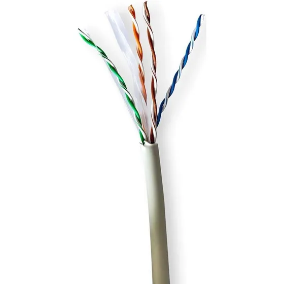 Nedis CCBG8525GY100 Cat6 Netværkskabel 100m Grå