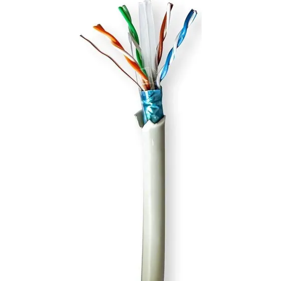 Nedis CCBG8526GY100S CAT6 Netværkskabel 100m Grå