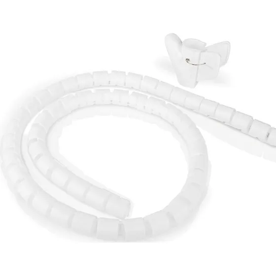 Nedis Kabelstrømpe, Spiralærme, 32 mm, Hvid, 1 stk