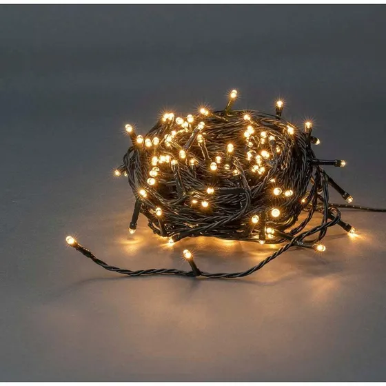 Nedis Julebelysning 180 LED, 13,5 m, Varm Hvid, 7 Lyseffekter