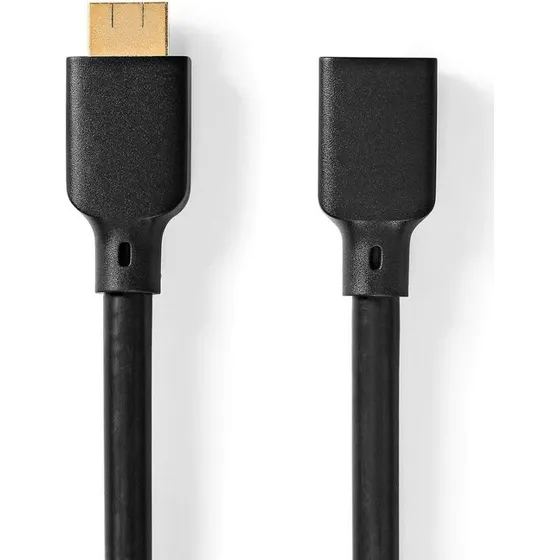 Nedis HDMI-forlængerkabel med Ethernet 2 m