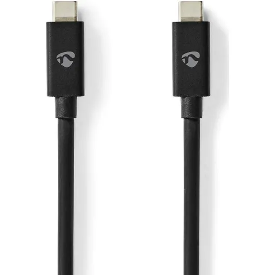 Nedis USB4 40 Gbps USB-C til USB-C 240 W, 1 m, sort