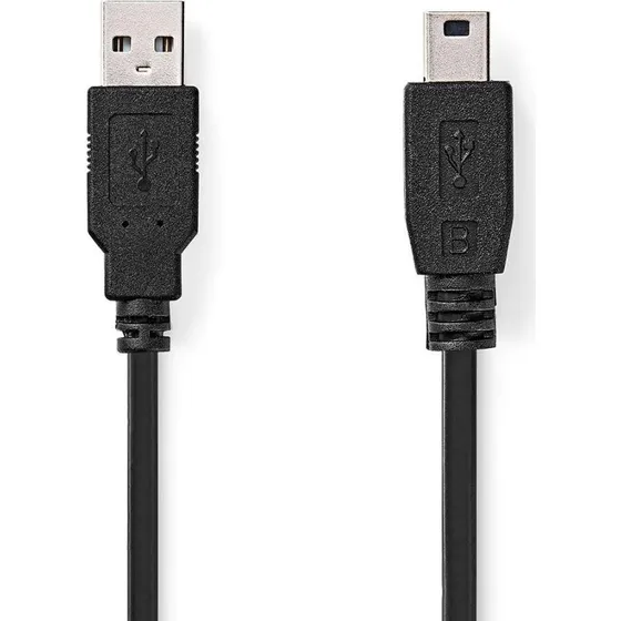 Nedis CCGB60300BK10 USB A til Mini-USB B 1m