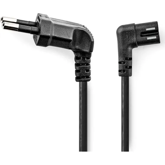 Nedis PCGB11055BK30 Vinklet Strømkabel 3 m Sort