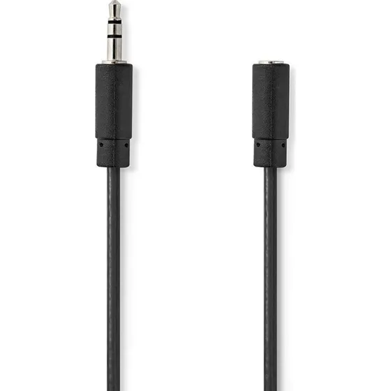 Nedis CAGL22050BK10 3,5 mm lydkabel, 1 m, sort