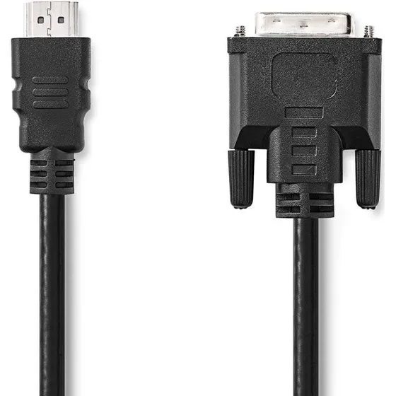 Nedis CCGL34800BK20 HDMI til DVI-D 2m kabel