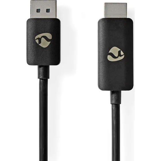 Nedis DisplayPort til HDMI 8K@30Hz Adapter 1,80 m Nikkelplateret