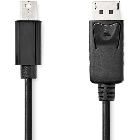 Nedis CCGL37400BK20 Mini DisplayPort til DisplayPort-kabel, 2 m, sort