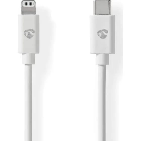 Nedis CCGL39650WT20 Hvid Lightning Kabel 2 m