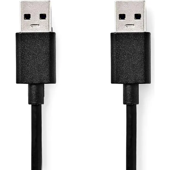 Nedis CCGL61000BK10 USB-A til USB-C 1,0 m, sort
