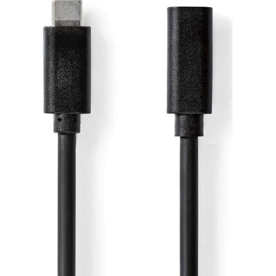Nedis USB-C Forlængerkabel 1,00 m 60 W 5 Gbps USB 3.2 Gen 1