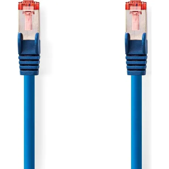 Nedis CCGL85221BU025 Cat6 S/FTP-netværkskabel, blå, 0,25 m