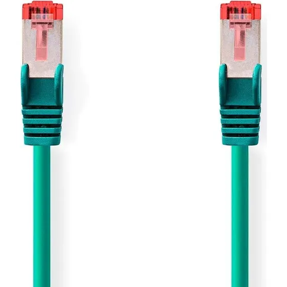 Nedis CCGL85221GN150 Kat 6 S/FTP netværkskabel, grøn, 15 m