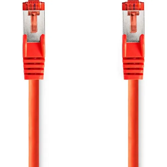 Nedis CAT6 S/FTP netværkskabel, rød, 10 m, RJ45 Han-Han
