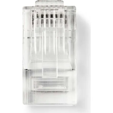 Nedis CCGB89305TP Guldplateret RJ45 Han-stik CAT6, 10 stk.