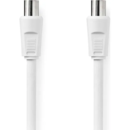 Nedis Coax Kabel 10 m, IEC Han/Hun, Nikkelpladeret, 75 Ohm