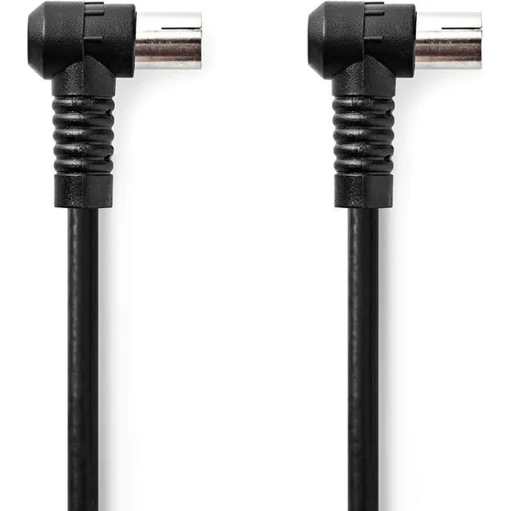 Nedis CSGL40120BK15 1,5 m koaksialkabel, sort