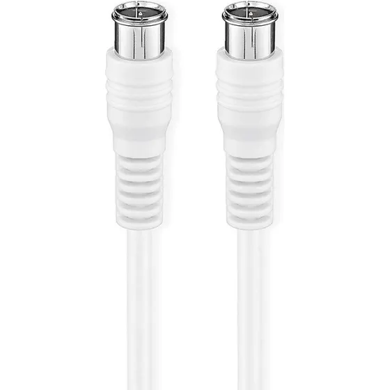 Nedis CSGB41300WT50 Hvid Koaksialkabel 5 m