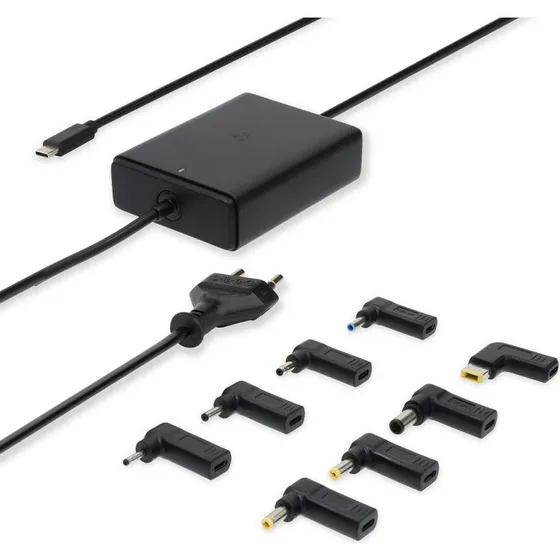 Nedis GaN Notebook-Adapter 100 W | USB-C | 90°-vinkel