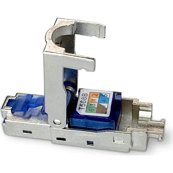 Nedis RJ45-stik Han CAT6/CAT6a Lige Guldplateret 2 stk. Metal
