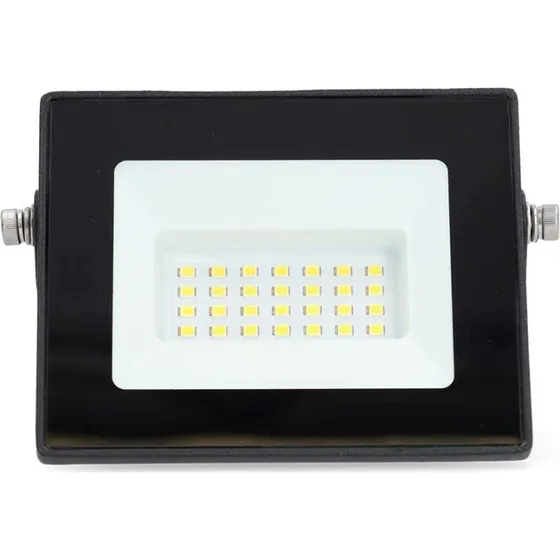 Nedis LED Projektør 20W 1620 lm 4000K Sort 1m IP65