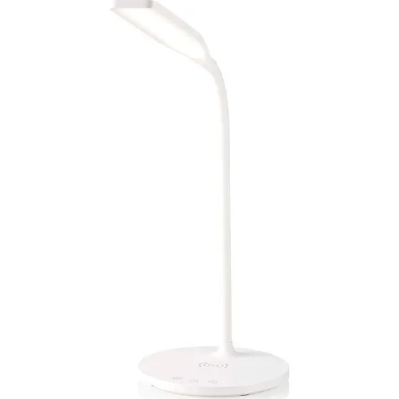 Nedis LED-bordlampe med trådløs oplader, 15 W, 36 dioder, 2700–6500K