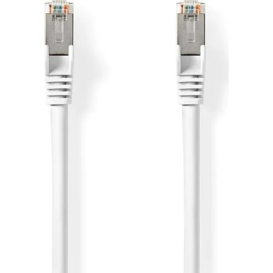 Nedis Cat 8.1 S/FTP Netværkskabel 20m Hvid