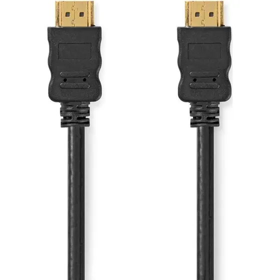 Nedis High Speed HDMI-kabel med Ethernet, 1,5 m, sort