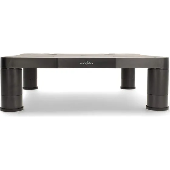 Nedis Ergonomisk Monitorstand, 18 kg, Sort