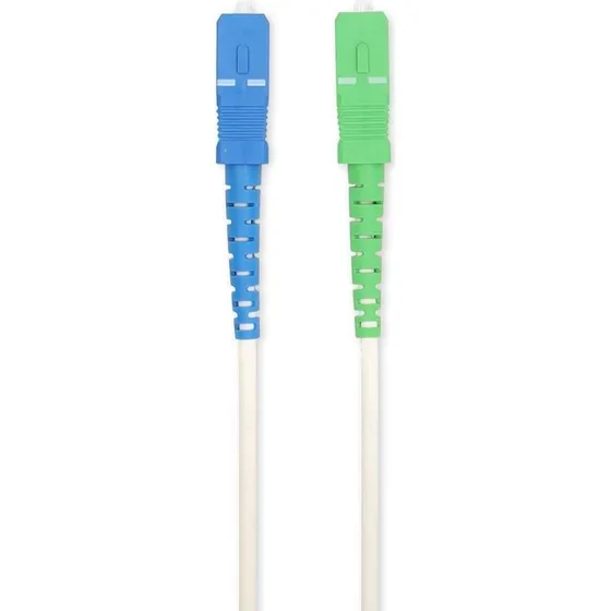 Nedis Glasfiber Patchkabel SMF SC/APC SC/UPC 6,00 m Hvid