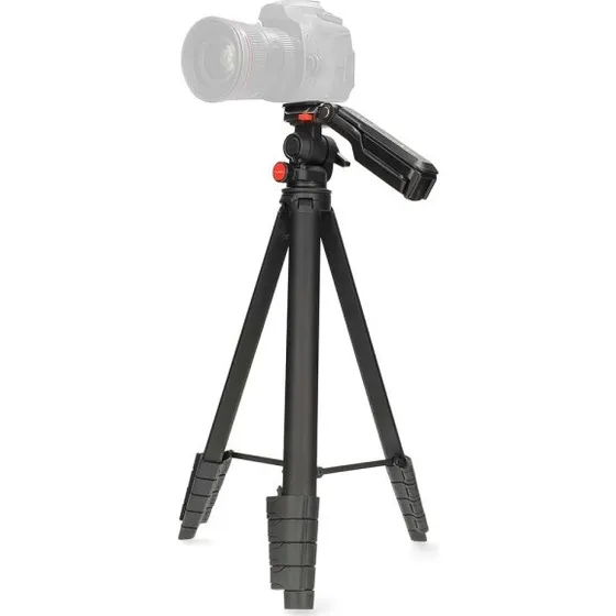 Nedis Stativ, 3 kg, 160 cm, Pan & Tilt, Sort