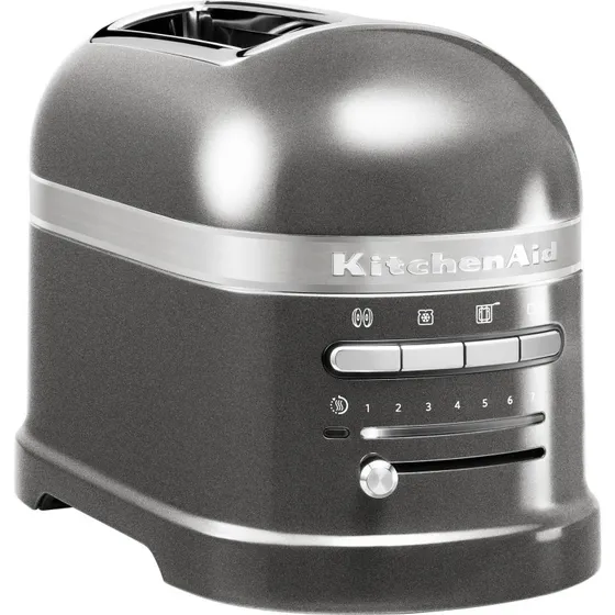 KitchenAid Artisan 2-skiver brødrister, sølv, 1250W