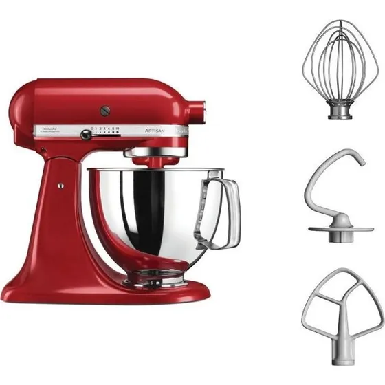 KitchenAid 5KSM125EIB Røremaskine, 4,8L, 10 hastigheder, marineblå