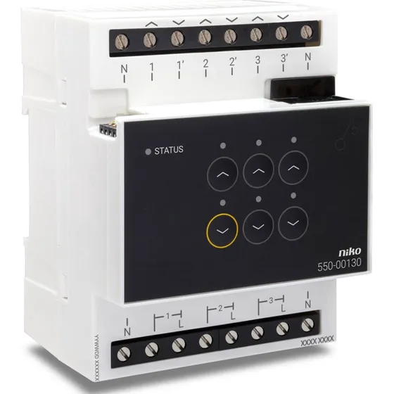 Niko Motormodul til 3 Motorer – Niko Home Control