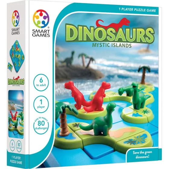 SmartGames Dinosaurs Mystic Islands Logikspil (6år+)
