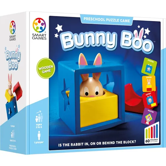 SmartGames Bunny Boo (Nordic) - Gådespil for 2+ år